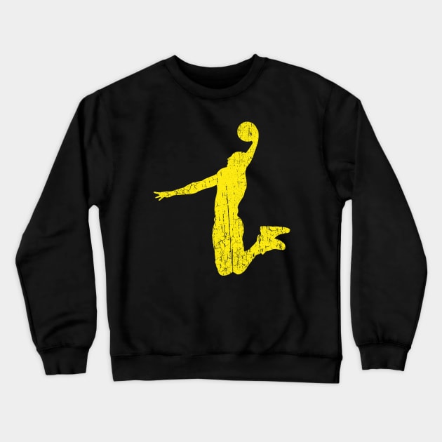 Basketball Crewneck Sweatshirt by FreedoomStudio